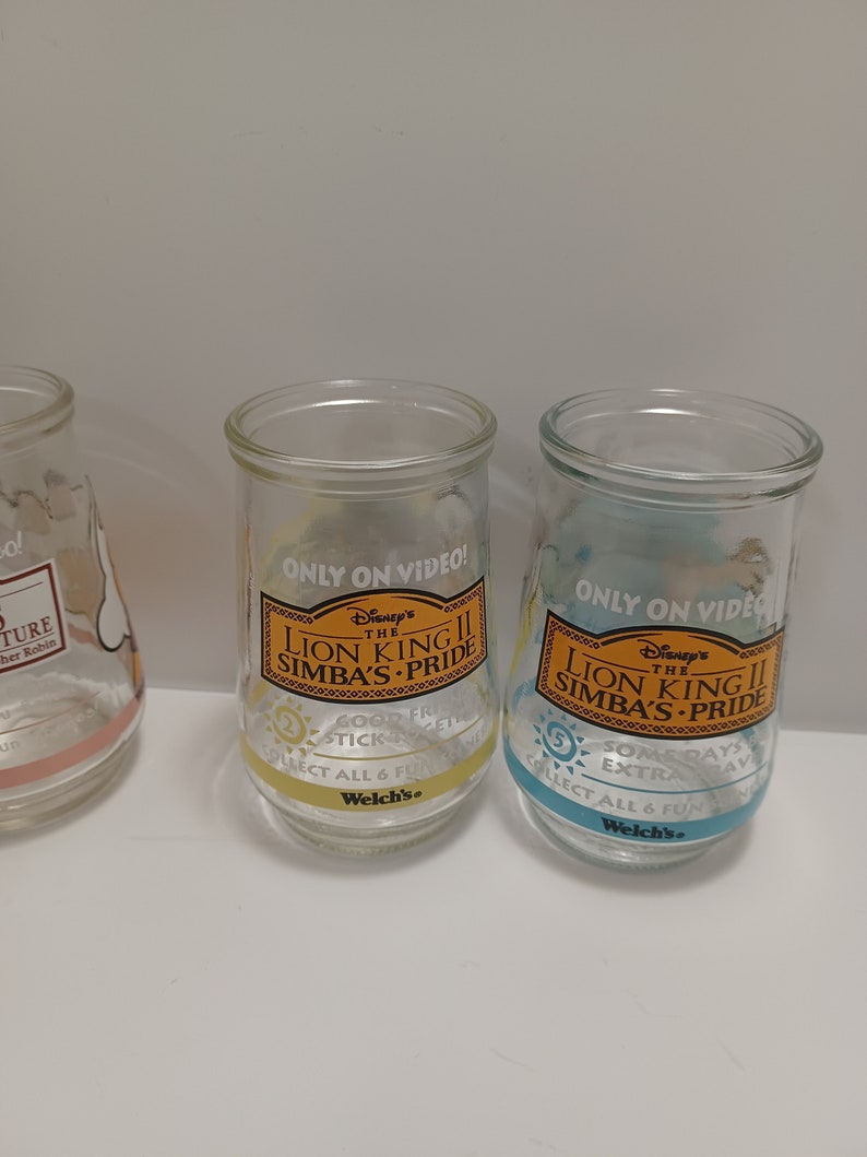 Vintage Welch's Jelly Jars Winnie the Pooh Jars the Etsy