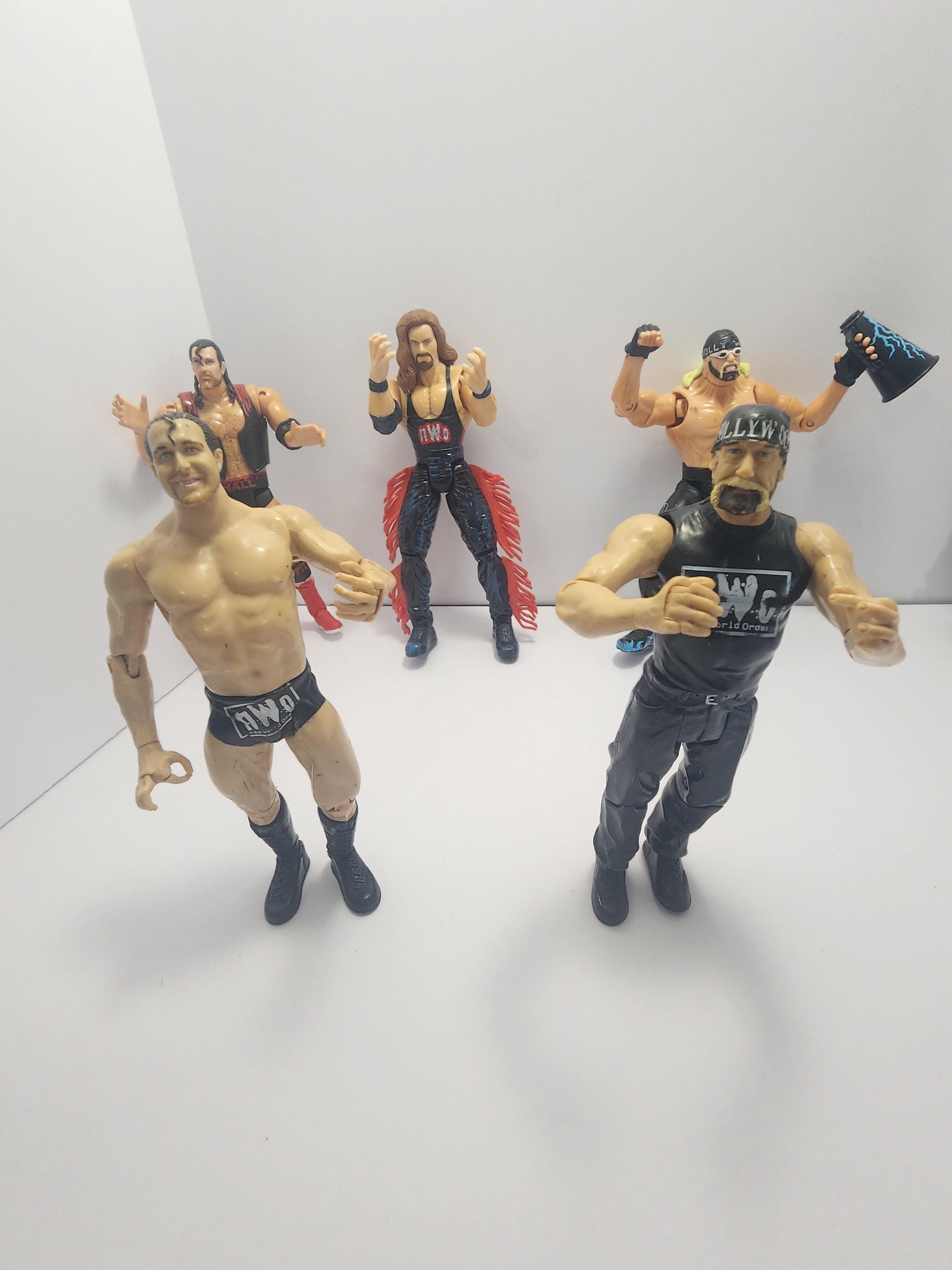 Wcw Toy Biz NWO Wrestling Action Figures - WWE - Wwf - WCW - Nwo