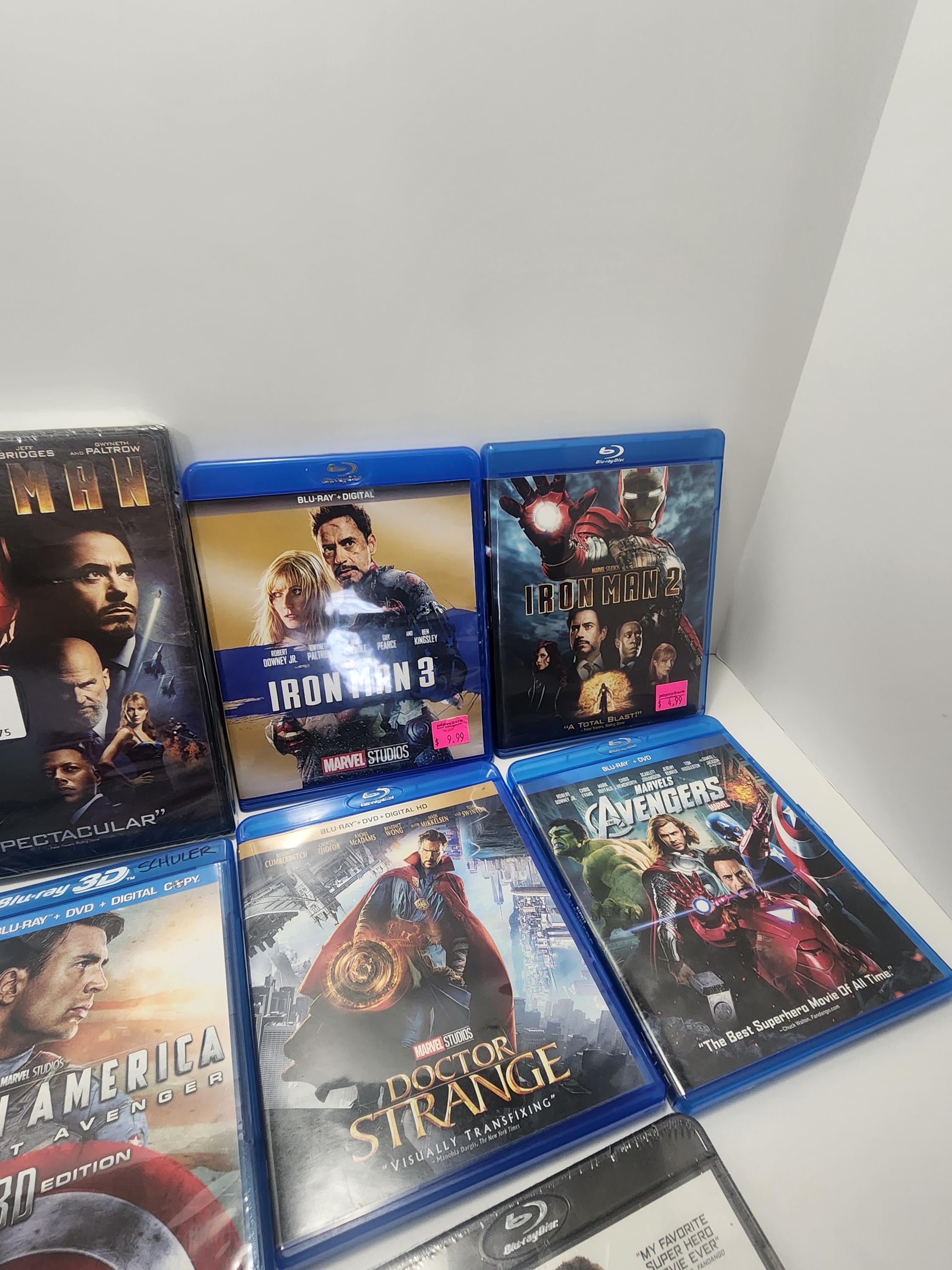 Marvel Blu Ray & Dvds - Movies - Superheros - Marvel - Marvel