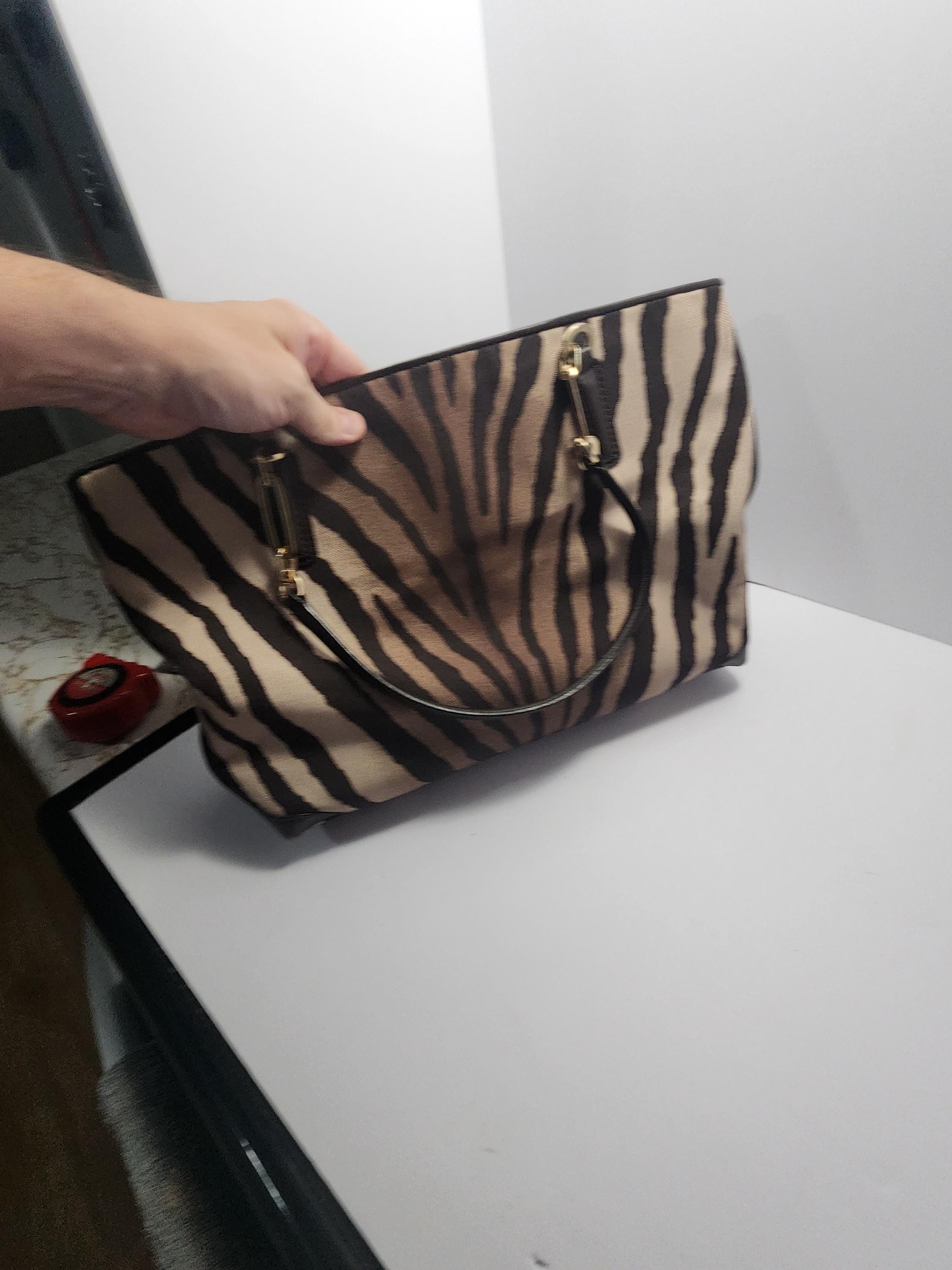 Coach Zebra Print Hobo Bag - Madison East - Madison West - Coach