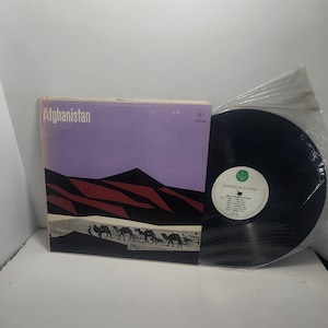 1970s Afghanistan Music Vintage Vinyl Record - Records - LPS - Vinyl - Vinyl Records - Vintage Records - 1970s - Vintage Music