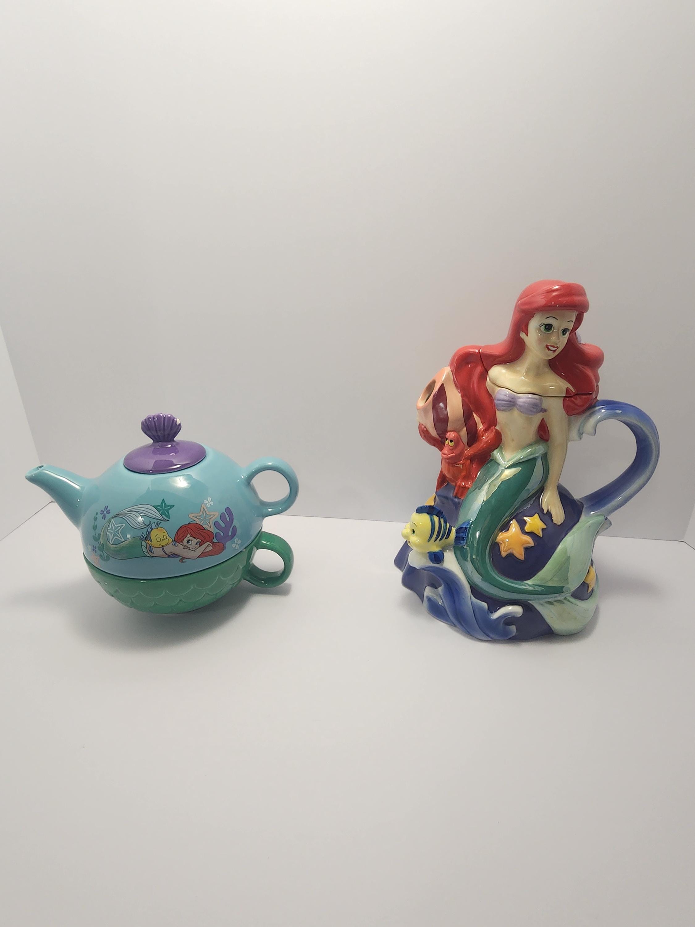 ディズニー リトルマーメイド アリエル セラミックティーポット