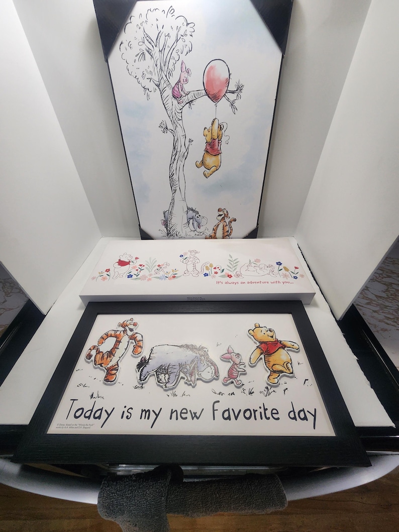 Winnie the Pooh Painting and Wall Hangings Disney Disney Decor Winnie