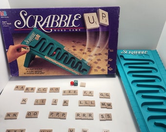 Scrabble Up 1996 Vintage Board Game - Scrabble - Scrabble Tiles - Decor - Board Games