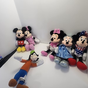 Disney Mickey Mouse Clubhouse and Friends Plush - Plush - Disney - Disney Plush - Mickey Mouse - Minnie Mouse - Goofy - Sega - Sega Plush