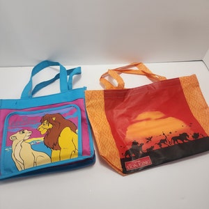 Lion King Disney Vintage Bags Purse Movies Lunchbag - Disney - Disney Bag - Movies - Theater Bag - Disney - The Lion King - Lion King Bag