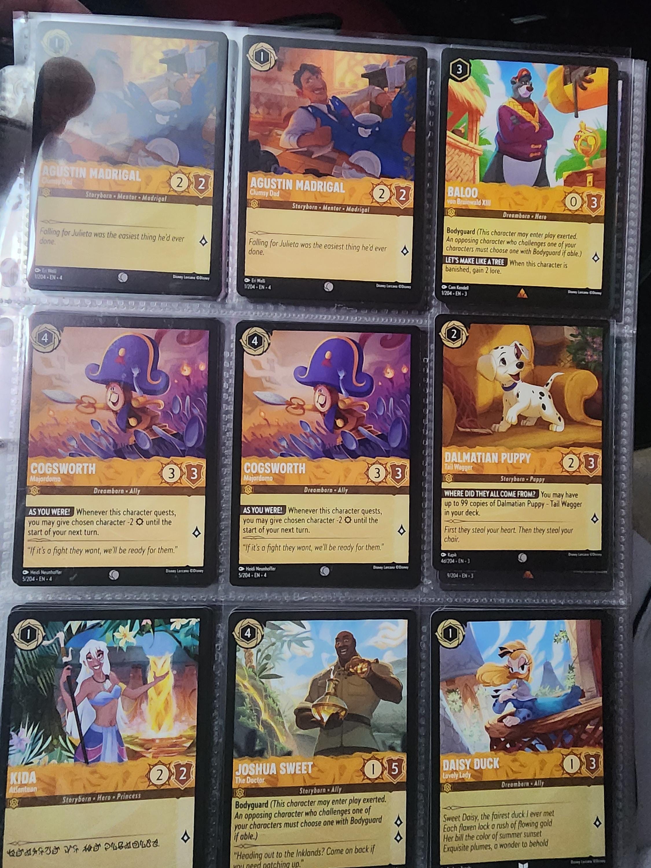 bulk lorcana cards 1000 LORCANA TCG CARDS RANDOM MIXED MINT GREAT STARTER SET BULK JOB LOT  DISNEY