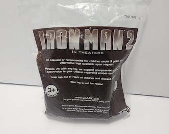 Ironman 2000's Toy Action Figure SEALER - Super Heros - Vintage Toys - Mcdonalds Toys - Ironman - Action Figures