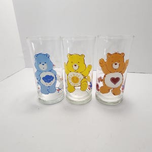Care bear vintage glass - Etsy 日本