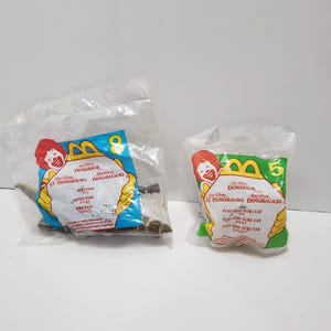 Disney Dinosaur Happy Meal Action Figures - Bruton - Alidar - Monkeys - Dinosaur - Dinosaur Movie - Disney - Disney Toys - Dinosaur Toys