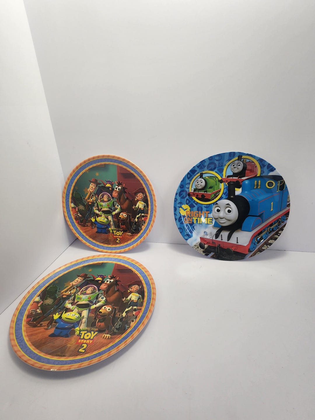 Children's Cartoon Plates - Toy Story - Thomas the Train - Thomas ...