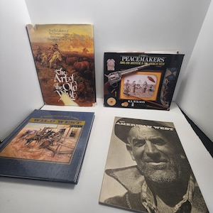 Wild West Vintage 1990s Books - Peacemakers - Western - Western Books - The Wild West - Wild West Books - Vintage Books
