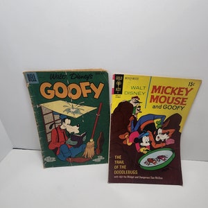 Walt Disney Vintage Comics - Dell Comics - Gold Key Comics - Vintage Comics - Walt Disney Comics - Disney Comics