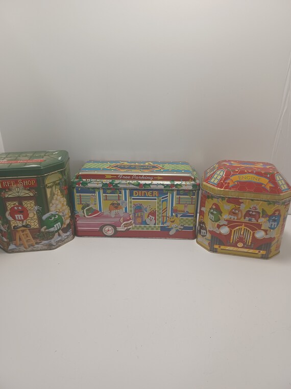 Tin containers on sale for candy