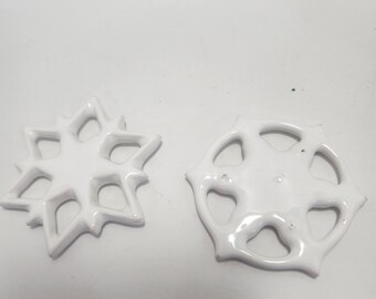 Snowflake Ornaments - Christas - Christmas Ornaments - Ornaments - Snowflakes - Christmas Decor - Vintage Christmas - Snowflake Ornament