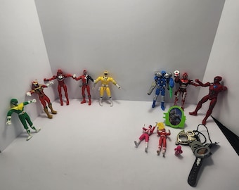 Power Rangers Some Vintage Bandai Action Figures LOTS - Power Rangers - Power Ranger Action Figures - Bandai - Vintage Toys - Mighty Morphin