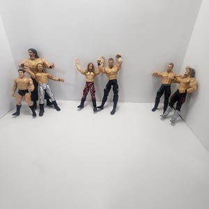 WWE Actionfiguren Lots - Edge - Christian - Great Khali - WCW- Ecw - Wwf - Wrestling Actionfiguren - Wrestling Toys