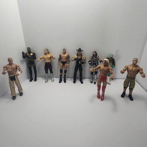 Wwe Wwf WCW Ecw Vintage Action Figures - Bray Wyatt - Wrestling - Wrestling Toys - Wrestlers - WWE Action Figures - Wwf - Wrestling Figures