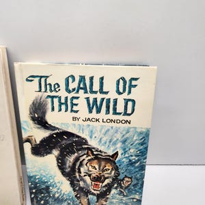 Call Of The Wild 1960 By Jack London - Books - Banned Books - Jack London - 1960s - Vintage Books - Call Of The Wild - Antiques - Rare Books