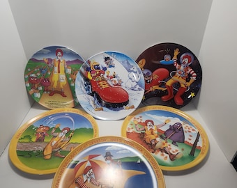 Ronald Mcdonald Sammelteller 1970er bis 2000er Jahre - Ronald Mcdonald - Mcdonald Plates - Sammelteller - Mcdonalds