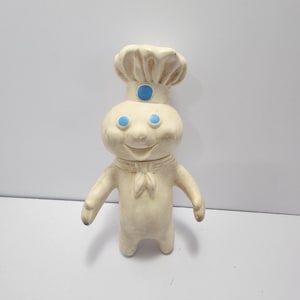 1971 Pillsbury Doughboy Figure - Pillsbury - Pillsbury Doughboy - 1970s - Vintage Toys - Baking - Cooking - Kitchen Decor - Cookies