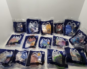 Walt Disney Anniversary Happy Meal McDonald's Toys - Happy Meal Toys - McDonald's Toys - Fast Food Toys - Disney Toys