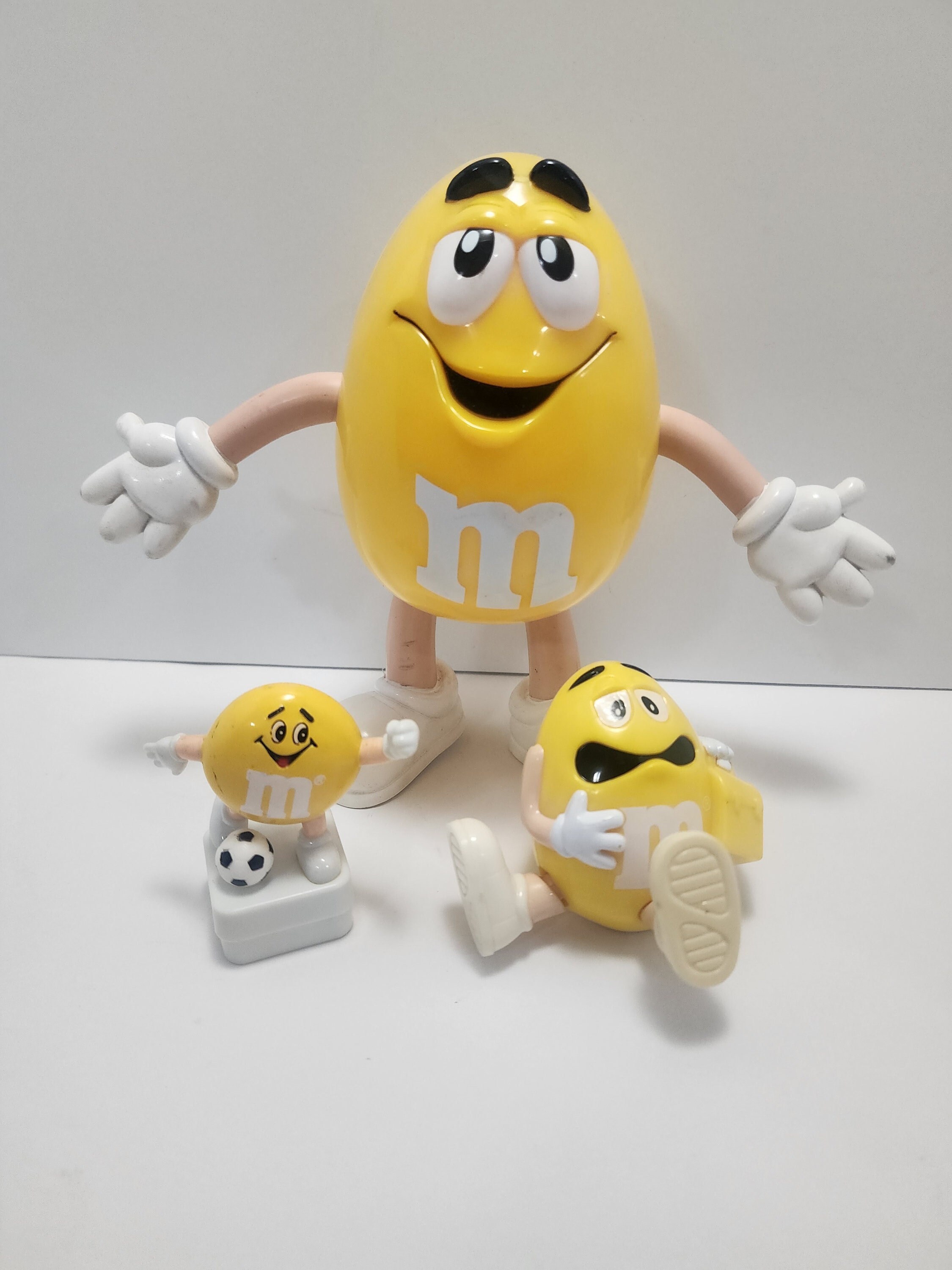 M&Ms Yellow Character Toys and Candy Dispenser Candy Candy