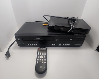 Magnavox Dvd & Vc Combo Player - Samsung Blue Ray Player - Movies