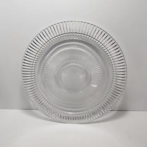 Anchor Hocking 12inch Glass Vintage Serving Plates - Plates - Vintage Dinnerware - Anchor Hocking - Serving - Serving Plates - Vintage Glass