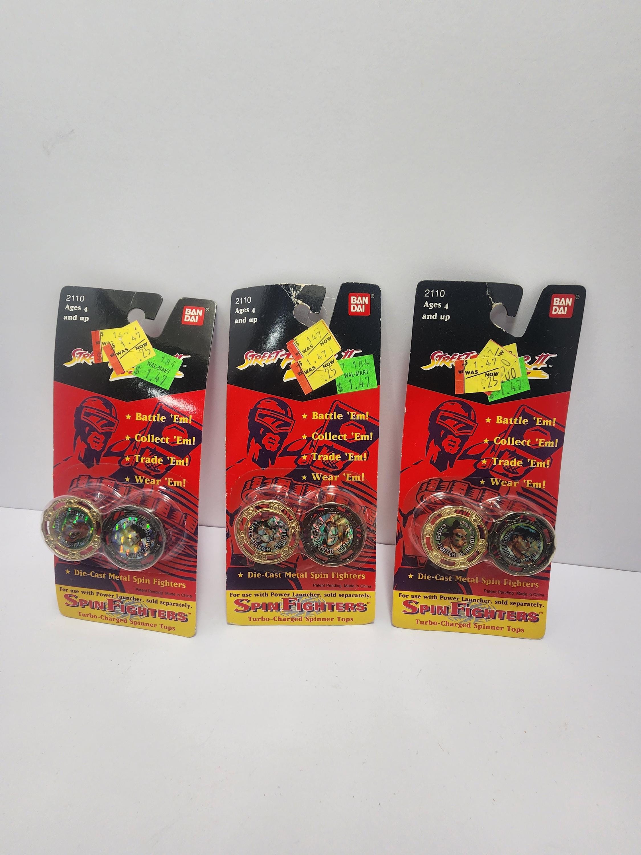 1993 Capcom Street Fighters Spin Fighters SEALED - Capcom - Games