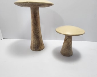 Mushroom Decorative Figurines - Mushrooms - Garden - Garden Decor - Decorations - Mushroom Figures - Mushroom Gifts - Mushroom Decor