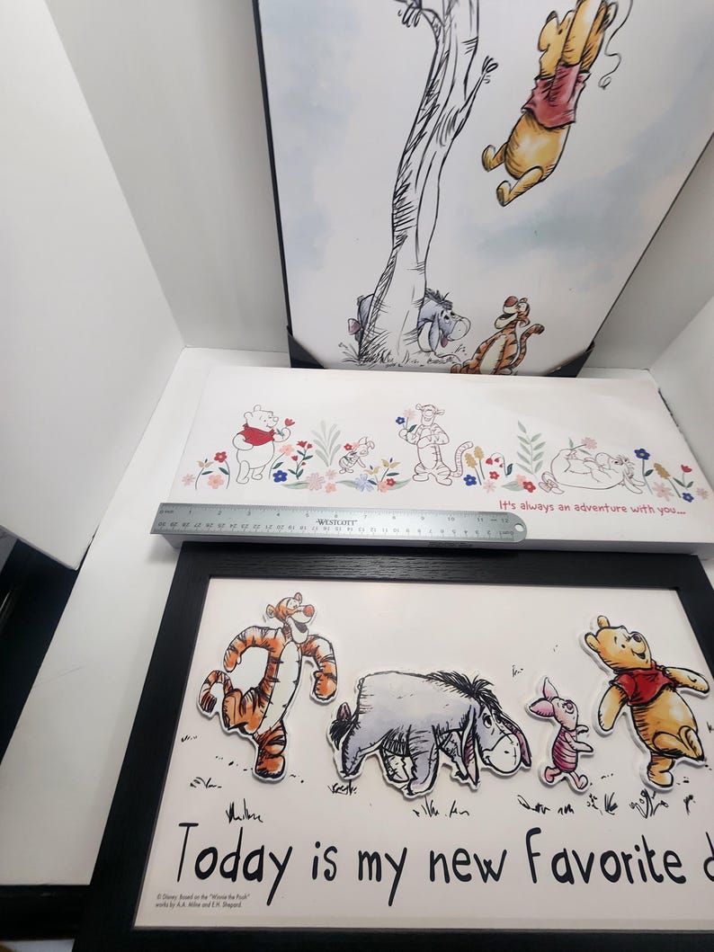 Winnie the Pooh Painting and Wall Hangings Disney Disney Decor Winnie