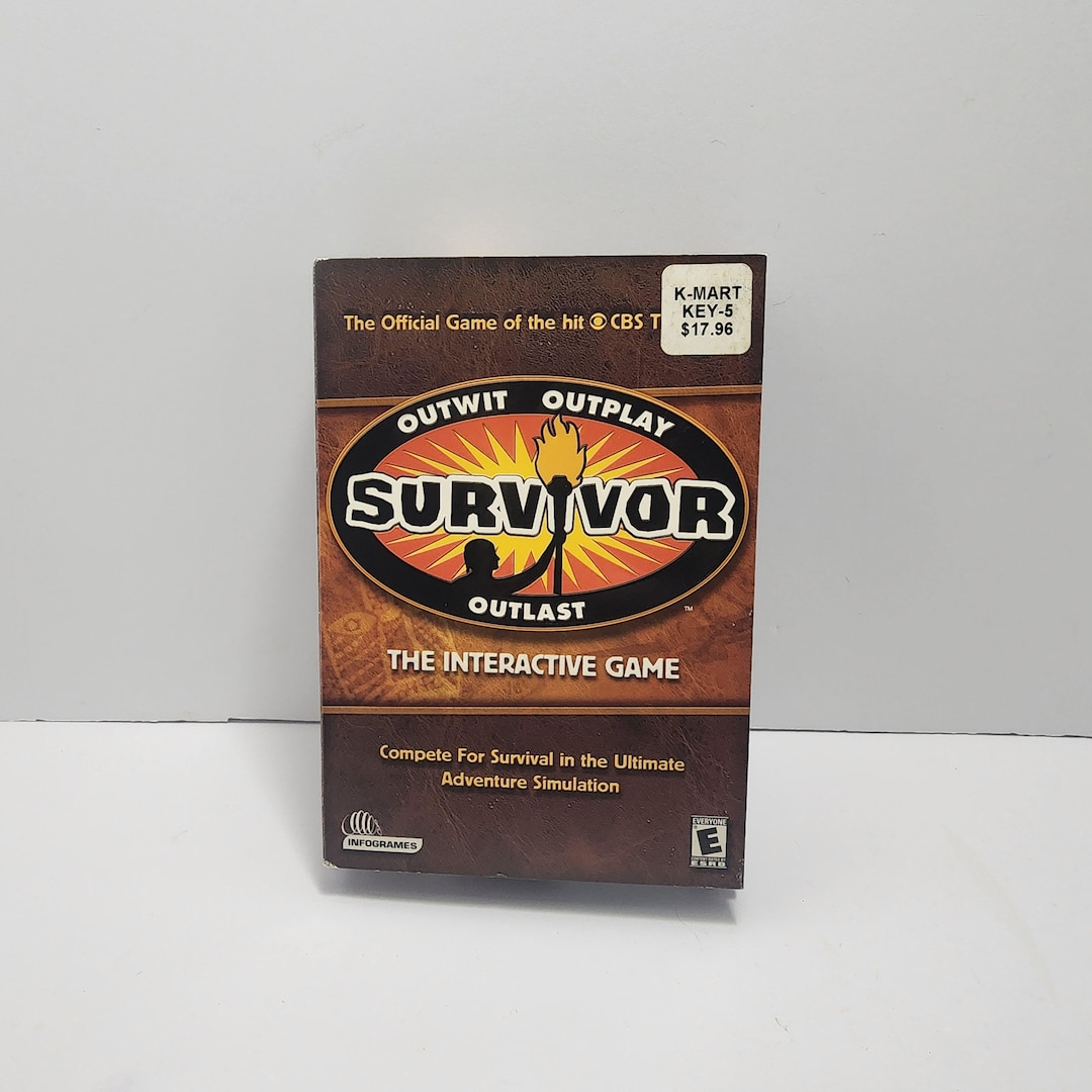 The First Interactive Computer Game Survivor: the Interactive Game for PC, Released by Infogrames in 2001 ...