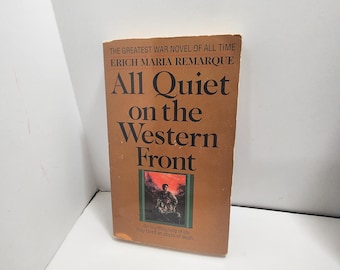 1956 Niente di nuovo sul fronte occidentale di Erich Maria Remarque - Romanzi - Western - Libri western - Anni '50 - Libri d'epoca - Erich Remarque