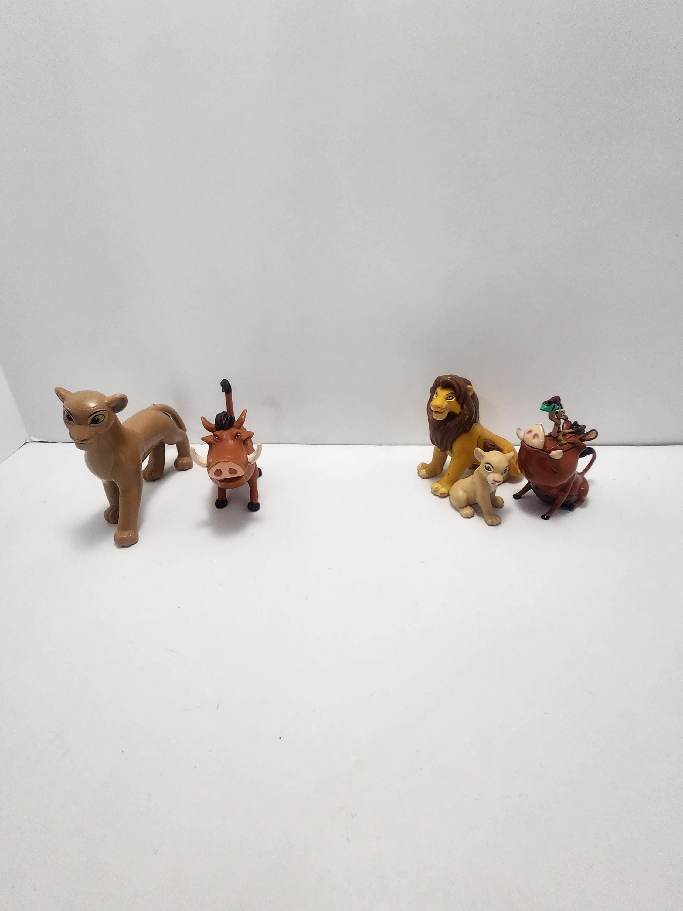 Figuras vintage de El Rey León de Disney de los años 90: Simba