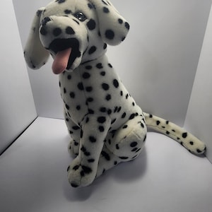 Huge Dalmations Puppy Vintage Stuffed Animal - Dalmations - Dalmations - Dalmation Plush - Plush - Plushies - Dogs - Stuffed Animals