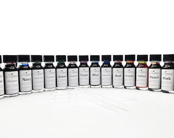 18 Color Set - Liquid Candle Dye - 9oz Total - Includes Plastic Pipettes