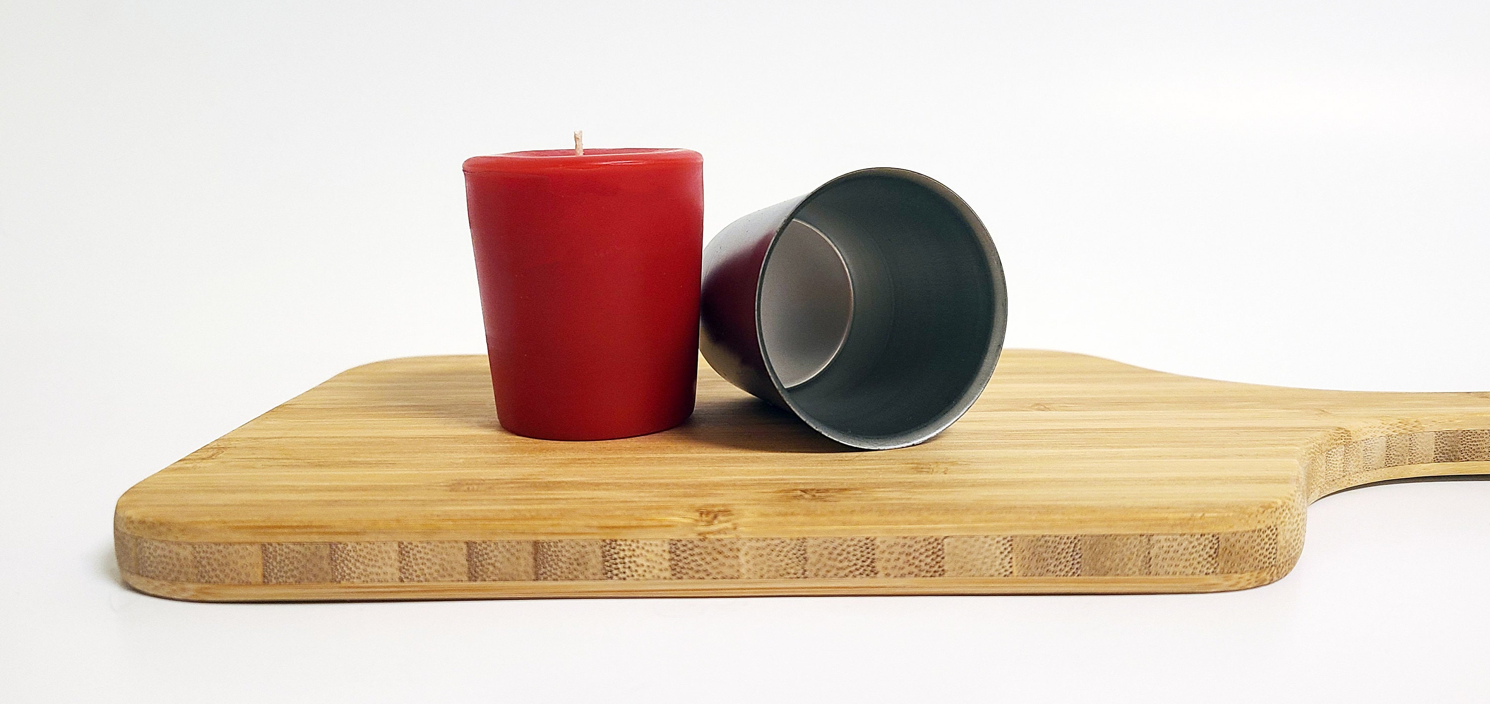 Set of 6 Votive Molds 6 Wick Pins and 50 Votive Wicks Free Etsy