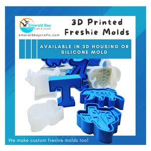 Freshies 3D Housing Mold or Silicone Mold, hundreds of designs, we also make custom freshie molds