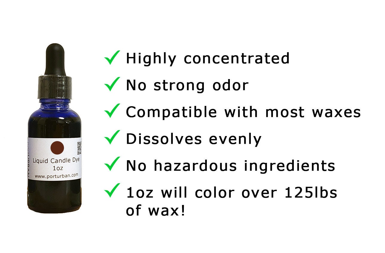 Candle dye - 18 Colors Liquid Oil-Based dye for Candle Wax, Vivid Candle  Color for DIY Candle Making, Highly Concentrate Natural Candle Color