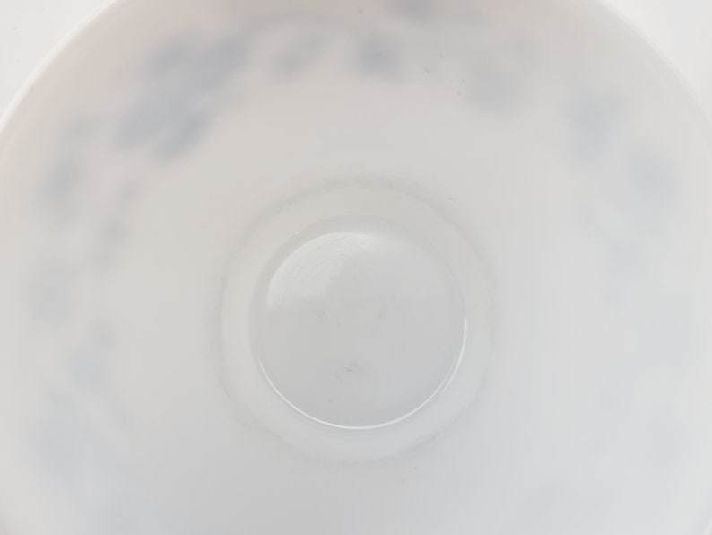 Arcopal Aster, Cebolla azul, Juego de desayuno, 10 piezas, Arcopal Francia, azul y blanco, juego de vajilla vintage, tazas retro, regalo vintage imagen 10