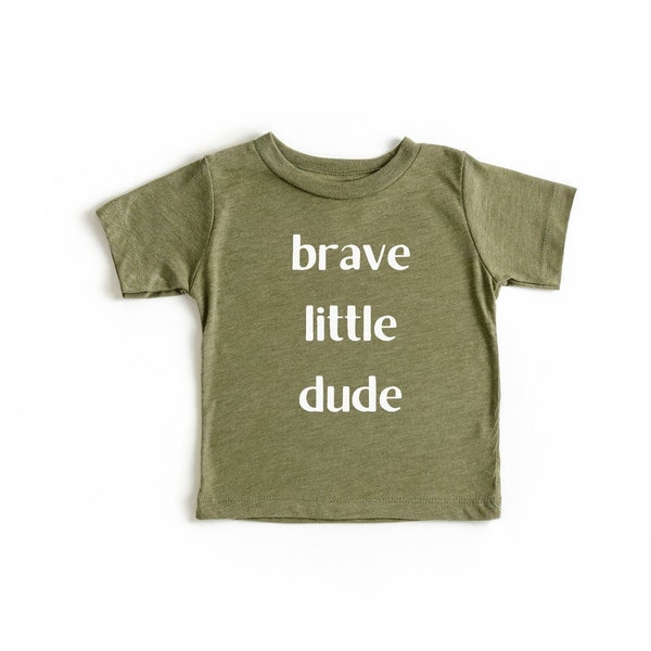 Brave Little Dude Shirt Brave dude shirt Heart Warrior baby Heart Surgery gift Hospital Gift CHD Warrior CHD Awareness shirt NICU grad shirt