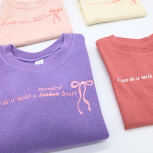 Mended Heart Sweatshirt heart surgery baby congenital heart defect awareness CHD sweatshirt kids CHD awareness shirt heart warrior shirt