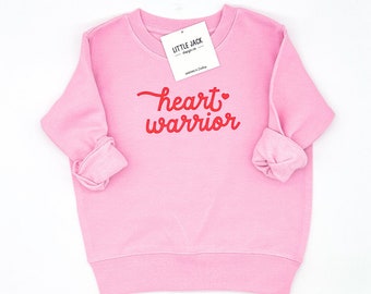 Heart Warrior Sweatshirt CHD Awareness Onesie heart surgery baby heart warrior baby shirt chd shirt heartiversary gift chd hlhs shirt baby