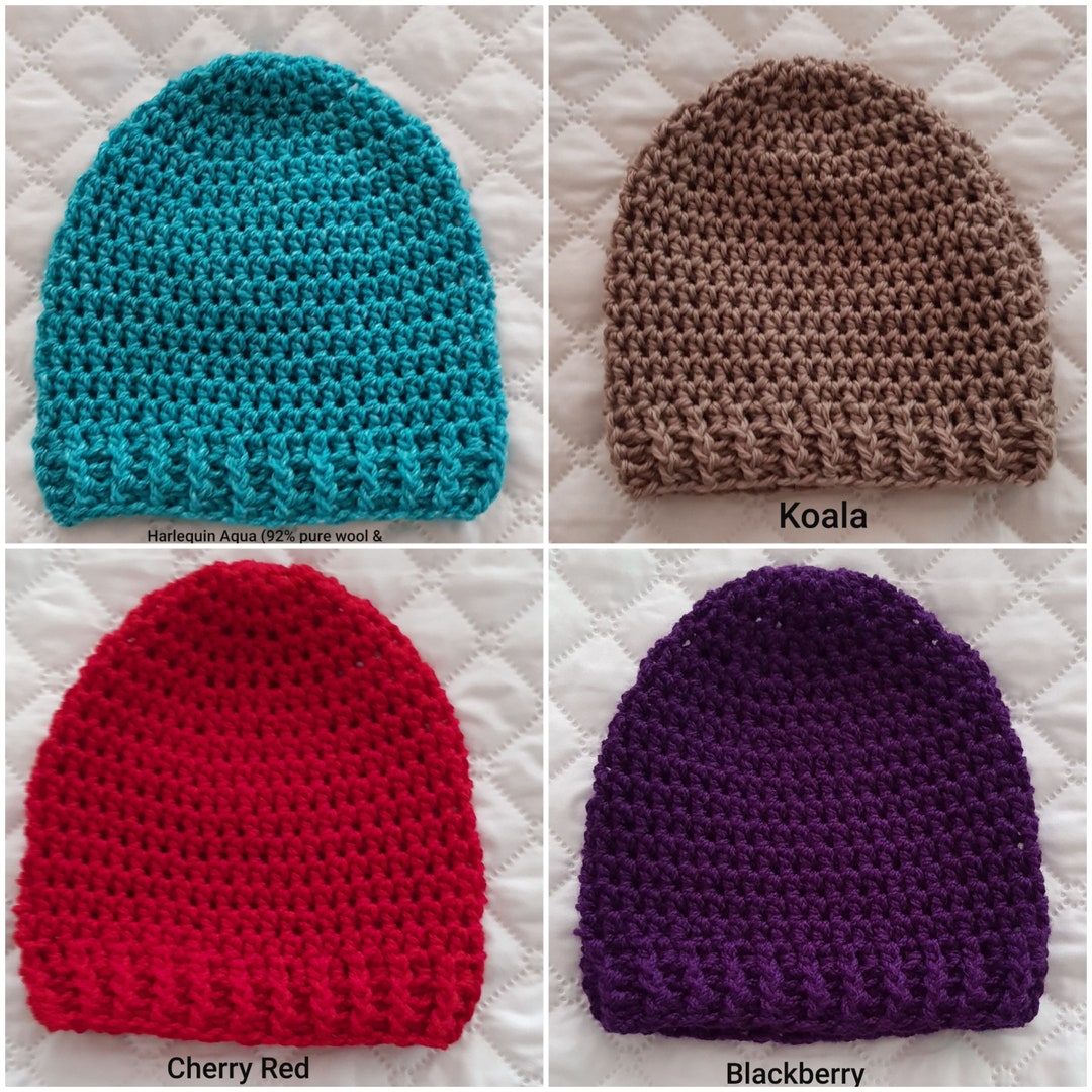 Handmade 100 Pure Australian Wool Beanie Small Etsy Australia