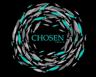 Chosen Fish Swim Against the Current X Bible PNG Digital - Etsy