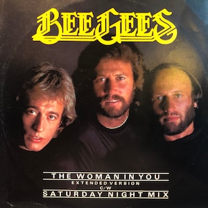 Bee Gees “The Woman in You” 12” UK Single
