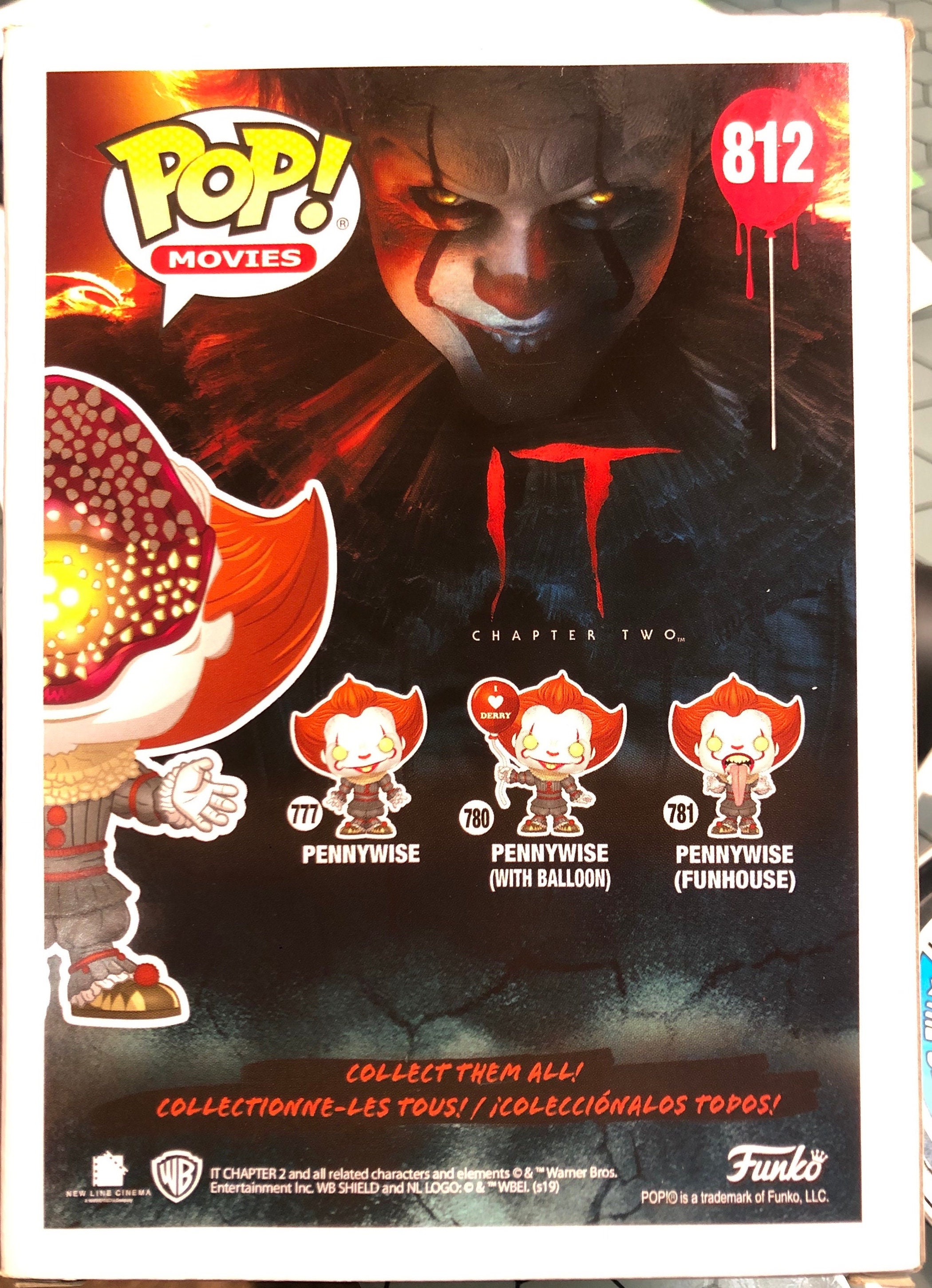 It Chapter Pennywise Deadlights #812 Funko Pop! Figure