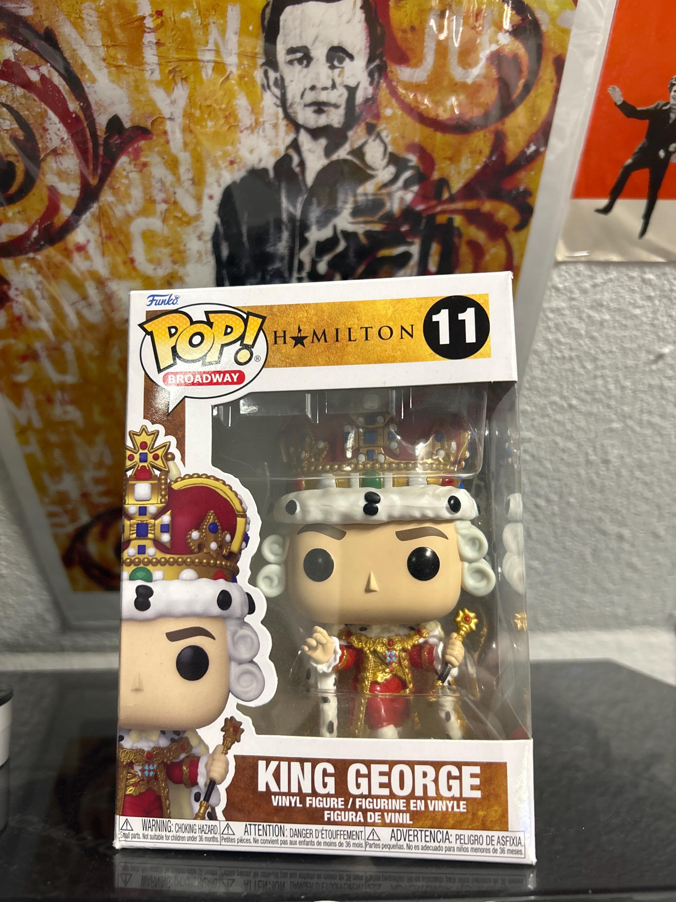 King George “hamilton” #11 Funko Pop Vinyl Figure