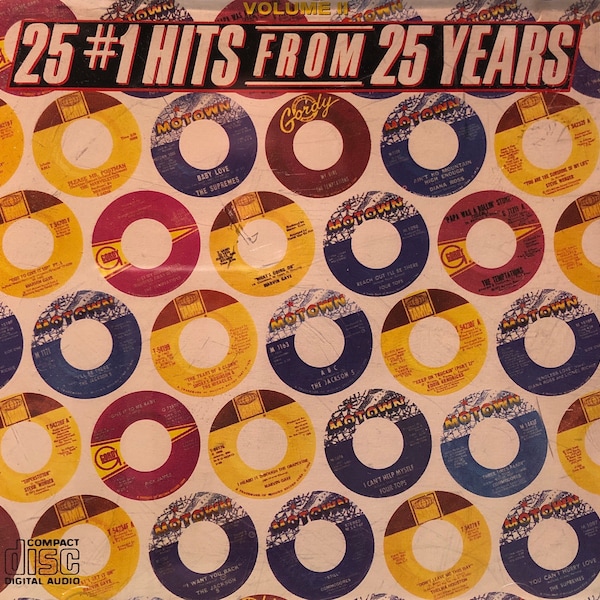 Motown - “25 #1 hits uit 25 jaar (Volume II) CD